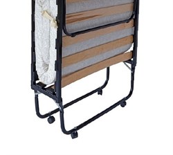 Раскладушка с матрасом Элеонора М, цвет ОРЕХ, 200x90 см - фото 198072