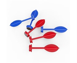 Игровой стол - трансформер 10 в 1 DFC 40" 102 x 51 см UY10185BL - фото 198112