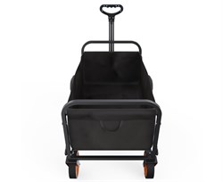 Тележка для кемпинга, дачи и сада DFC с оранжевыми колесами, до 125 кг SQ-WT01 - фото 198257