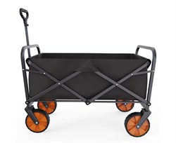 Тележка для кемпинга, дачи и сада DFC с оранжевыми колесами, до 125 кг SQ-WT01 - фото 198259