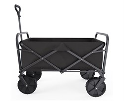 Тележка для кемпинга, дачи и сада DFC с черными колесами, до 125 кг SQ-WT02 - фото 198316
