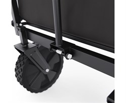 Тележка для кемпинга, дачи и сада DFC с черными колесами, до 125 кг SQ-WT02 - фото 198319