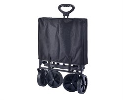 Тележка для кемпинга, дачи и сада DFC с черными колесами, до 125 кг SQ-WT02 - фото 198321