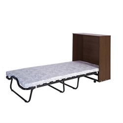 Раскладушка с матрасом кровать-тумба Карина / ВЕНГЕ - фото 198442