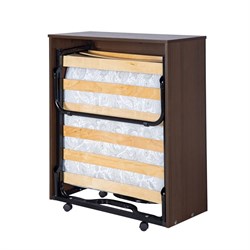 Раскладушка с матрасом кровать-тумба Карина / ВЕНГЕ - фото 198443