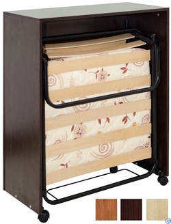 Раскладушка с матрасом кровать-тумба Карина / ВЕНГЕ - фото 198446