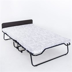 Двухспальная раскладушка Амалия с матрасом 190x120 ВЕНГЕ - фото 198523