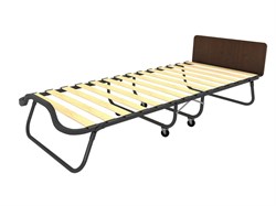 Раскладушка с матрасом Элеонора ПРЕМИУМ 90х200 см (венге) - фото 198667