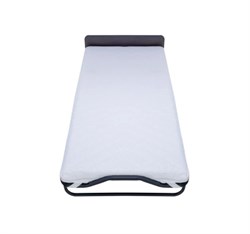 Раскладушка с матрасом Элеонора ПРЕМИУМ 90х200 см (орех) - фото 198689