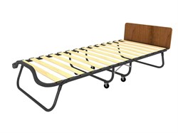 Раскладушка с матрасом Элеонора ПРЕМИУМ 90х200 см (дуб) - фото 198718