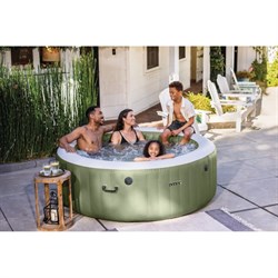 Intex 28428 Надувной СПА бассейн / Бассейн -джакузи PureSpa Bubble Therapy   (216x71) - фото 198889