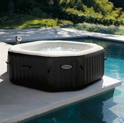 Intex 28462 Надувной СПА бассейн / Spa бассейн-джакузи гидромассажный + хлоргенератор (218х71см) - фото 198901