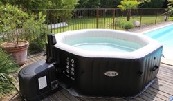 Intex 28462 Надувной СПА бассейн / Spa бассейн-джакузи гидромассажный + хлоргенератор (218х71см) - фото 198905