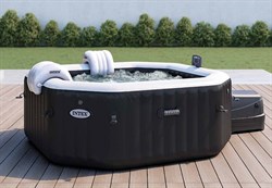 Intex 28462 Надувной СПА бассейн / Spa бассейн-джакузи гидромассажный + хлоргенератор (218х71см) - фото 198920