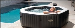 Intex 28462 Надувной СПА бассейн / Spa бассейн-джакузи гидромассажный + хлоргенератор (218х71см) - фото 198924