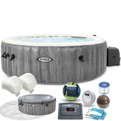 Intex 28442 Надувной СПА бассейн / SPA бассейн-джакузи гидромассажный (216х71) - фото 198972