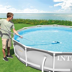 Intex 28628 Пылесос аккумуляторный ручной, для ухода за бассейнном и SPA / 100 минут / 64 л/м - фото 199065