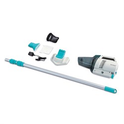 Intex 28628 Пылесос аккумуляторный ручной, для ухода за бассейнном и SPA / 100 минут / 64 л/м - фото 199079