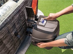Intex 28452 Надувной СПА бассейн / Spa бассейн-джакузи гидромассажный  (239х71см) + хлоргенератор - фото 199124