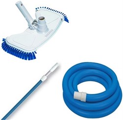 Донный пылесос Chemoform для бассейна круг 4.6м / щётка, штанга, шланг (7.6м) 2460 - фото 199186