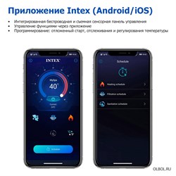 Intex 28446 / Надувная джакузи PureSpa Chevron Deluxe / 175 х 71 см - фото 199245