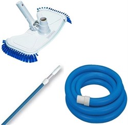 Донный пылесос Chemoform для овальных бассейнов  7.3 - 3.7 м / щётка, штанга, шланг (9м) 273370 - фото 199275