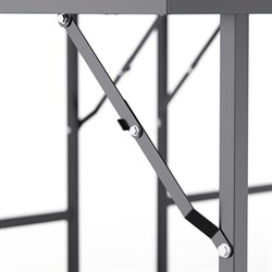 Теннисный стол DFC RQ24002, размер по стандарту ITTF 274 x 152, с сеткой и ракетками - фото 199411