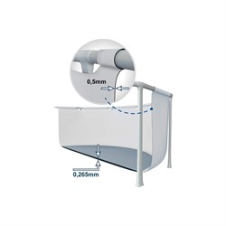 Intex 26706SC / Каркасный бассейн Prism Frame / 305х 99 см + фильтр-насос - фото 199419