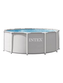 Intex 26718 / Каркасный бассейн Prism Frame /366x122 см + фильтр, лестница - фото 199911
