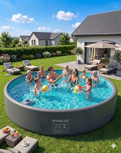 Надувной SUP-бассейн IPOOLGO 370 х 130 см / 3712 - фото 200164