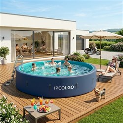 Надувной SUP-бассейн IPOOLGO 370 х 130 см / 3712 - фото 200167