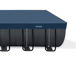 Intex 28086 / Тент для прямоугольного каркасного бассейна  549х274 см - фото 200258