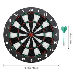 Дартс DFC BASEBOARD, 6 дротиков DARDBE20 - фото 200412