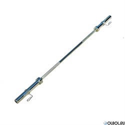 Гриф прямой 86"/2200см д50, замок-пружина, нагрузка 250кг, диам.стержня 25мм OB86-50/25 - фото 201102
