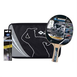 Набор DONIC - Schildkröt LEGENDS 1000 Gift Set (1 ракетка, 3 мяча Champion 3* 40+, чехол) 788457 - фото 201116