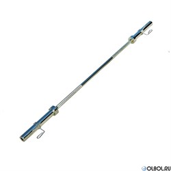 Гриф прямой 86"/2200см д50, замок-пружина, нагрузка 250кг, диам.стержня 29мм OB86-50/29 - фото 201275