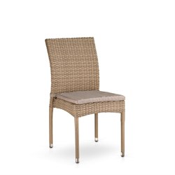 Комплект плетеной мебели T257B/Y380B-W65 Light Brown (4+1) - фото 201727