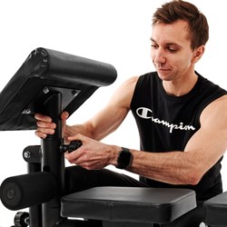 Силовой комплекс со скамьей DFC Homegym (три короба + два груза) - фото 201935