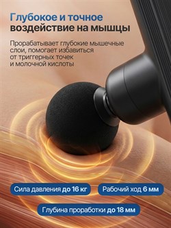 Перкуссионный массажер DFC VM-SQ-K8 - фото 202090