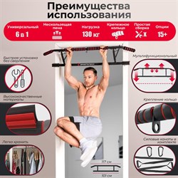 Турник дверной DFC SPORTSTECH KS550 - фото 202097