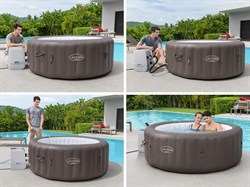 Bestway 6001S / Надувная джакузи Lay Z Spa Dominica 196x71см - фото 202210