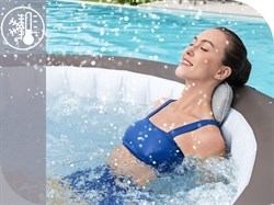 Bestway 6001S / Надувная джакузи Lay Z Spa Dominica 196x71см - фото 202215