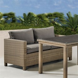 Комплект плетеной мебели T256B/S59B-W65 Light brown - фото 202354