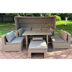 Комплект мебели с диваном AFM-320-T320 Beige - фото 202361