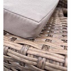 Плетеное кресло AFM-353CL Beige + подушка - фото 203158