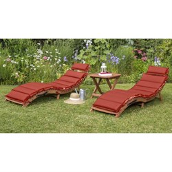Комплект шезлонги и столик AFM-803A-T133 Beige-Terracotta (2+1) - фото 203434