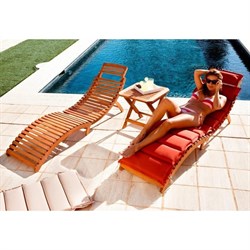 Комплект шезлонги и столик AFM-803A-T133 Beige-Terracotta (2+1) - фото 203435