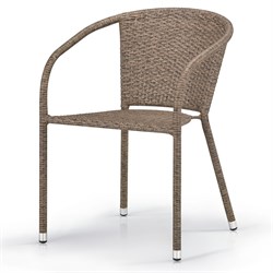 Плетеное кресло Y137C-W56 Light brown - фото 203721