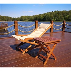 Комплект с креслом и столиком AFM-709A-T133 Beige (1+1) - фото 203735