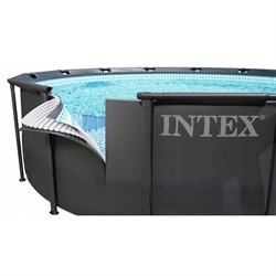 Intex 26330 NEW / Каркасный бассейн / 549х132 / Ultra XTR Frame + песочный фильтр насос 7900 л/ч, лестница, тент, подстилка - фото 204141
